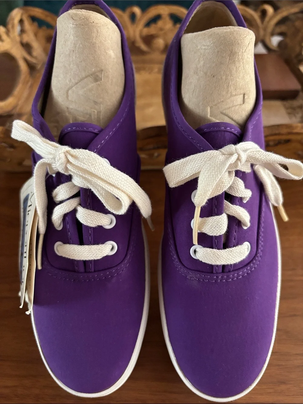 VINTAGE 90’S PURPLE OXFORD SNEAKERS